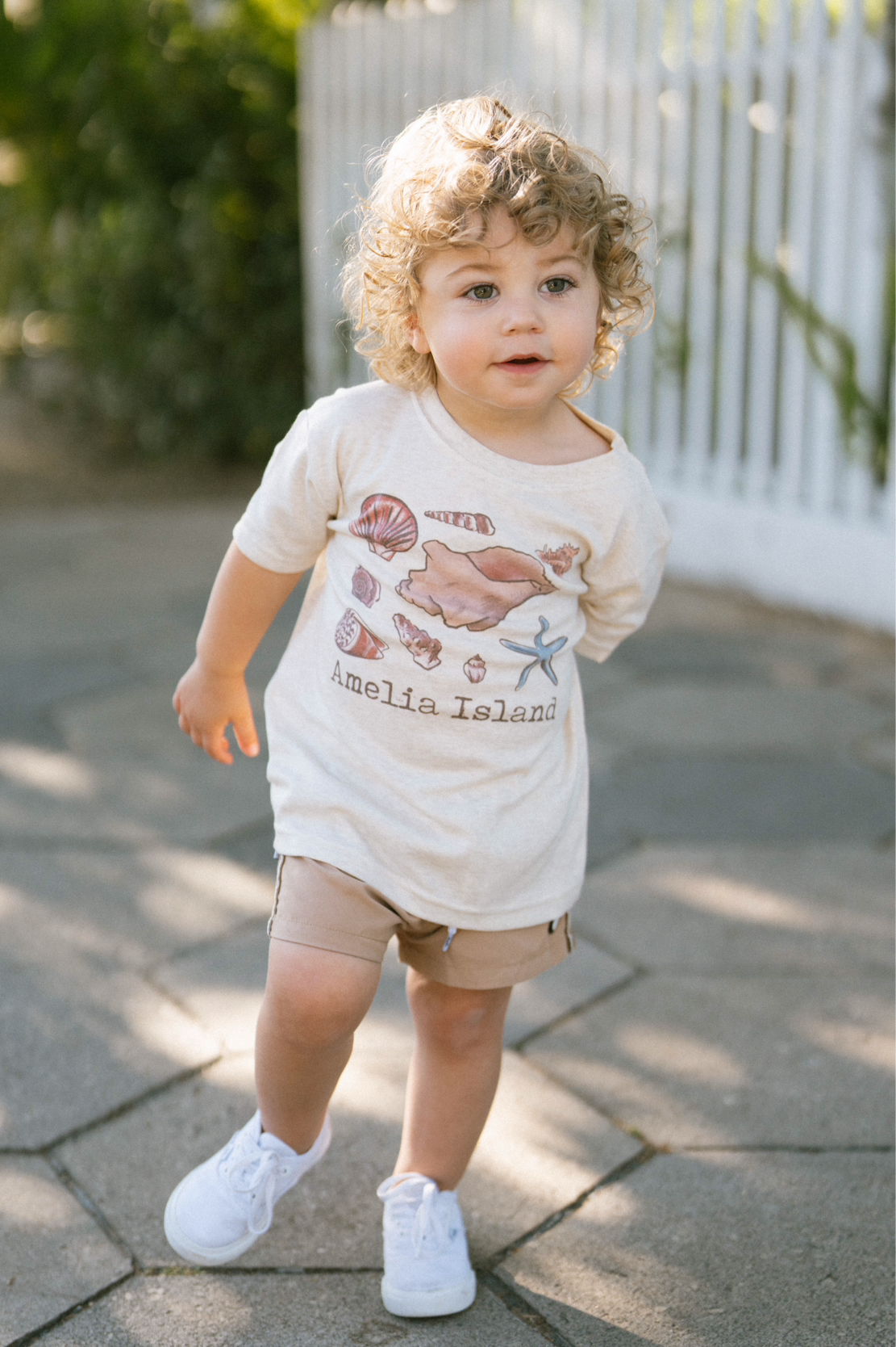 Amelia Island Shell Tee