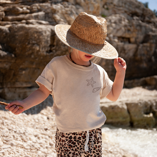 The Ocean is Calling Seashells Tee