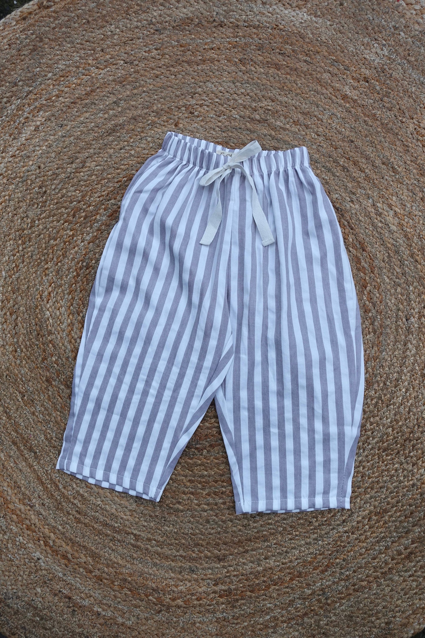 Carter Stripe Pants, Yellow