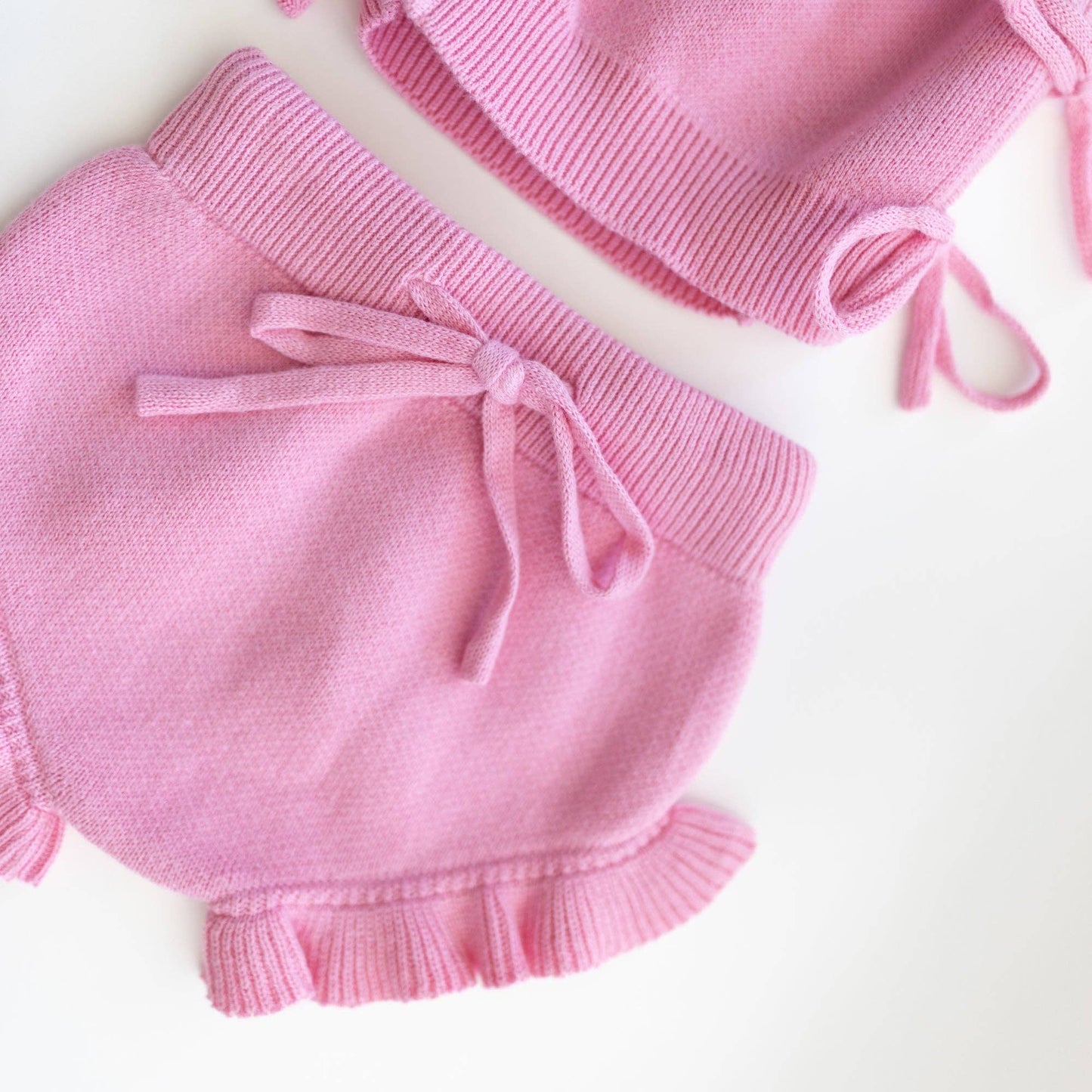 Lila Knit Set: Bubblegum