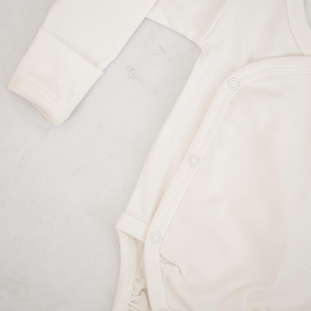 Kimono Bodysuit: Oatmeal