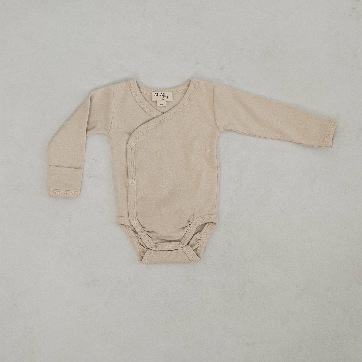 Kimono Bodysuit: Oatmeal