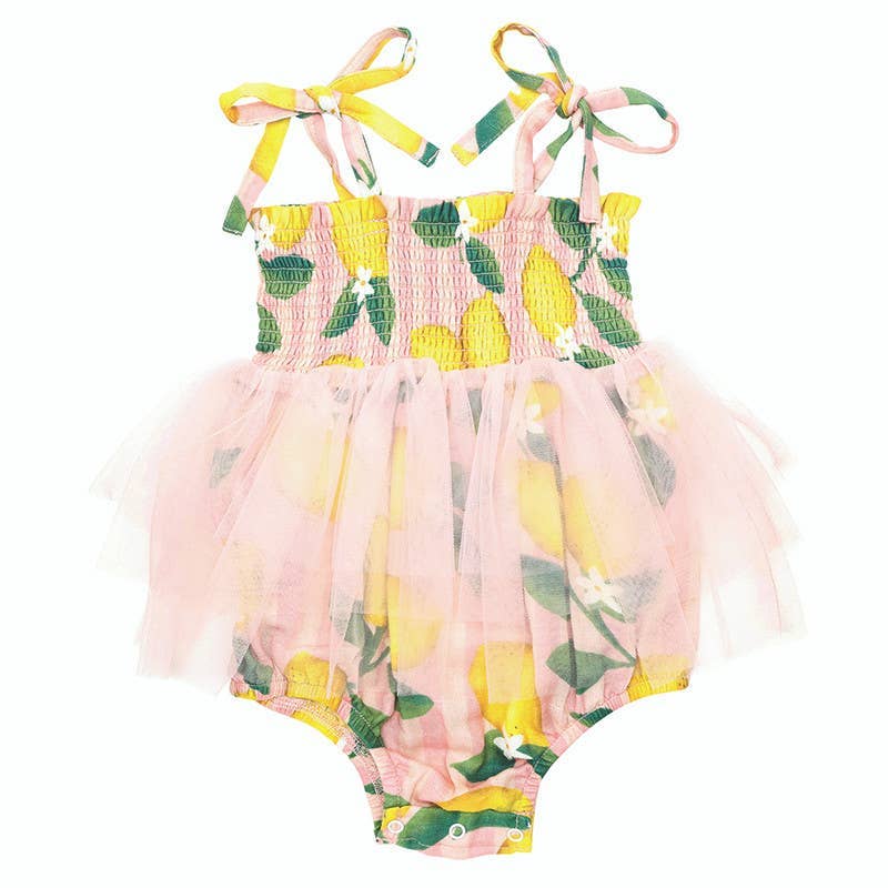 Pink Lemon Tutu Romper