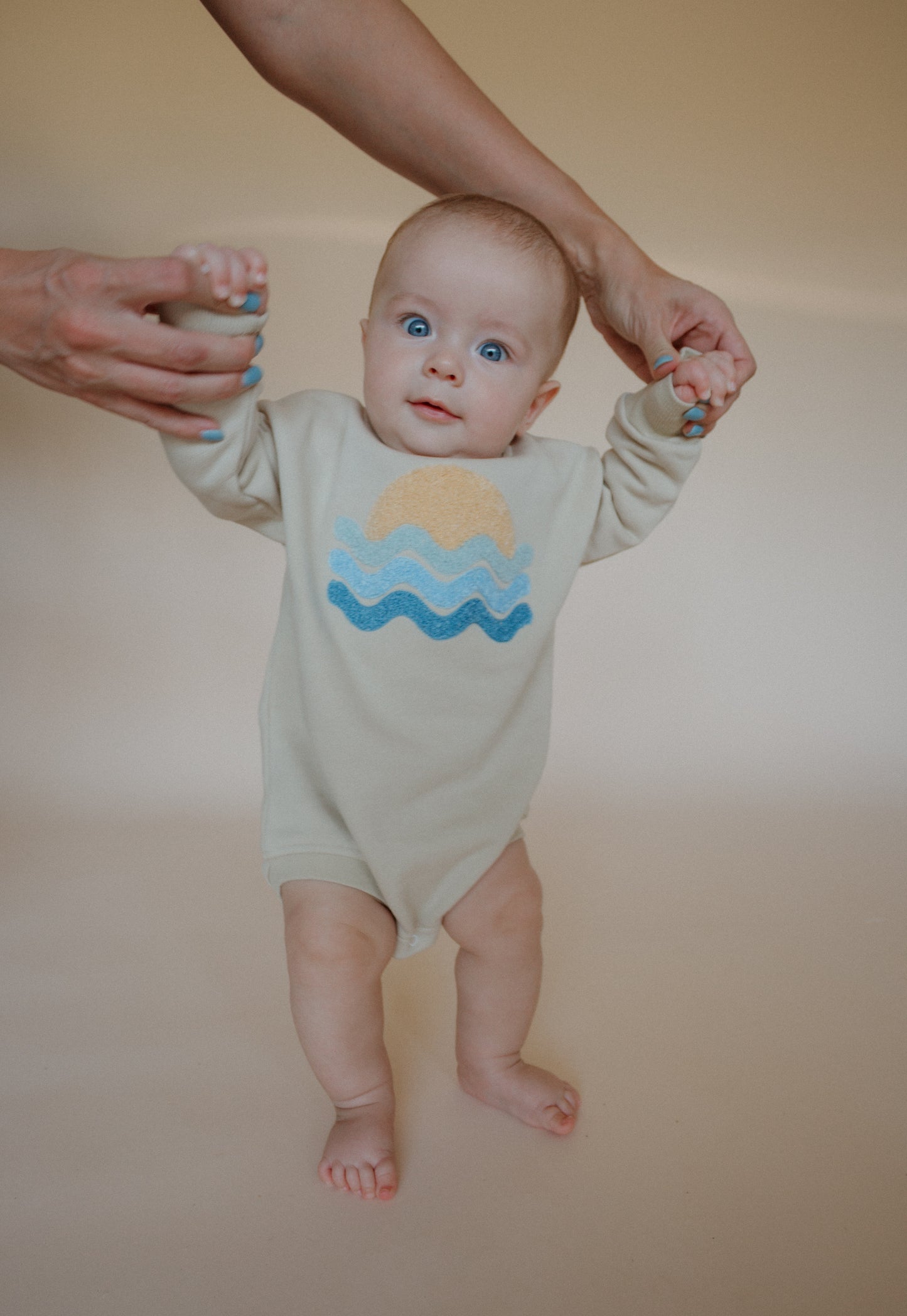 Sunset Bubble Romper