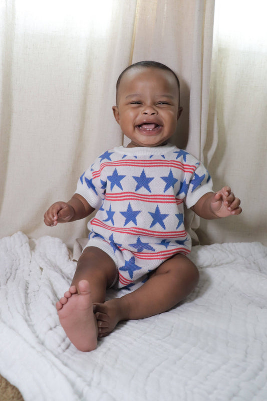 Stars and Stripes Romper