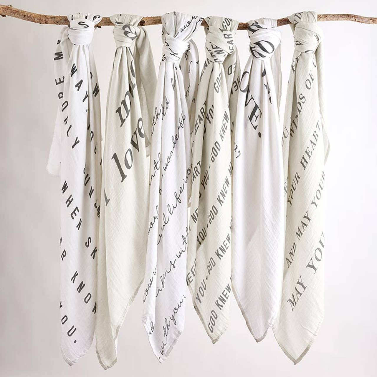 You'll Never Know Dear - Swaddle Blanket