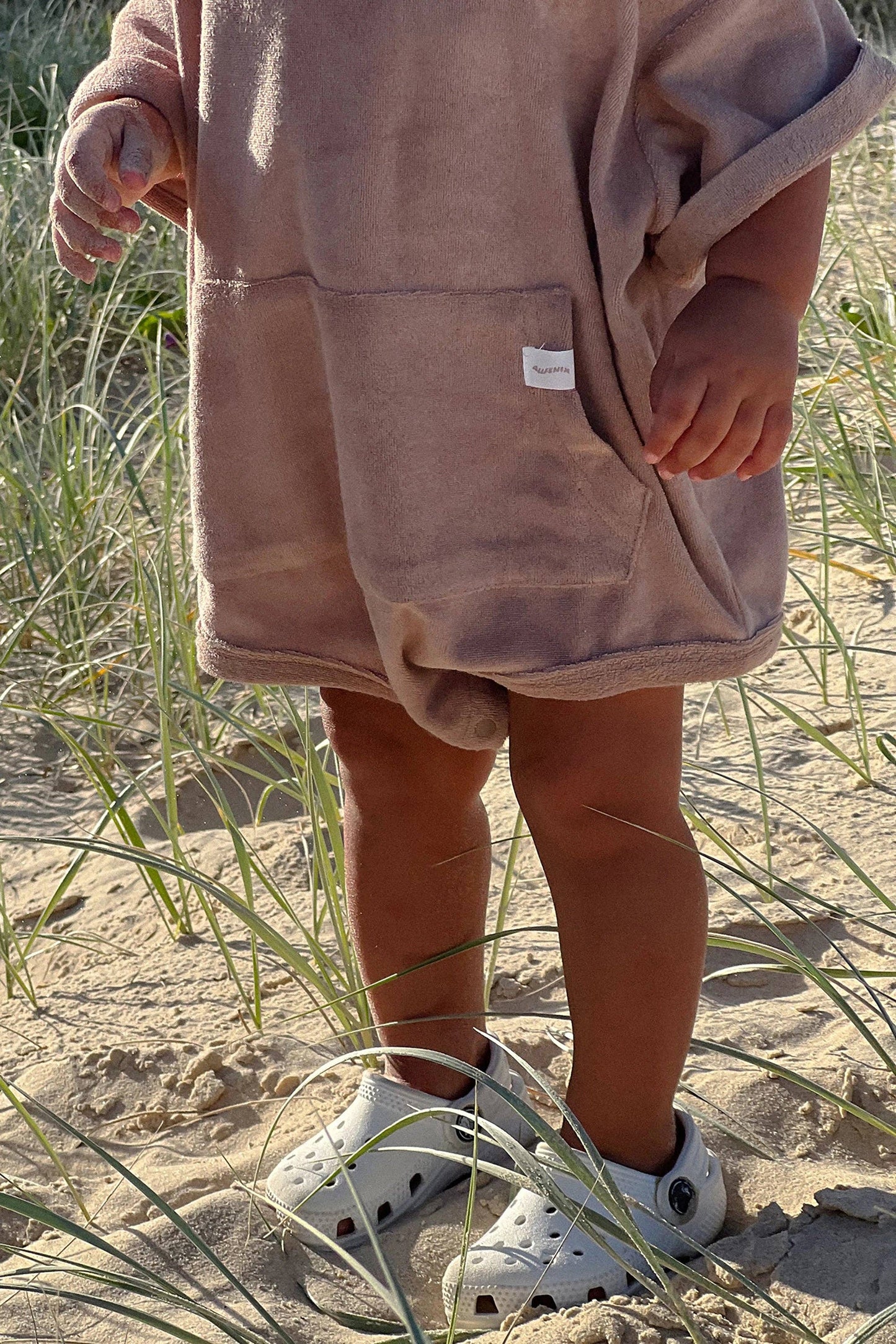 Latte Mini Terry Romper