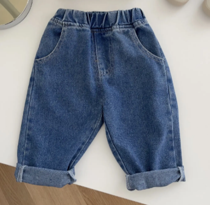 Logan Soft Denim Pants: Artic Ice