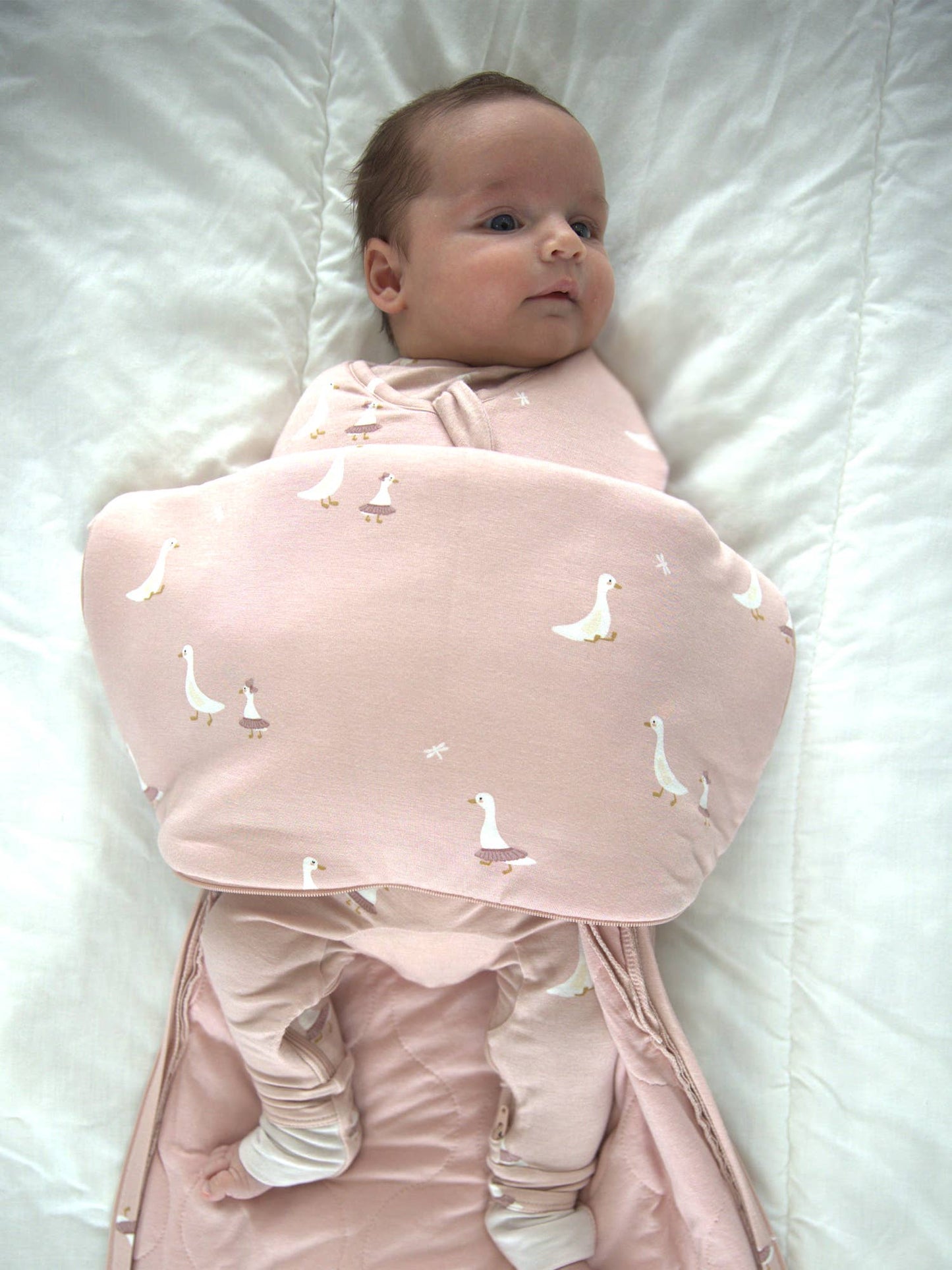 Gunamuna Newborn Swaddle (0.5) Posies
