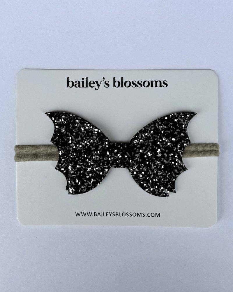 Glitter Bat Headband