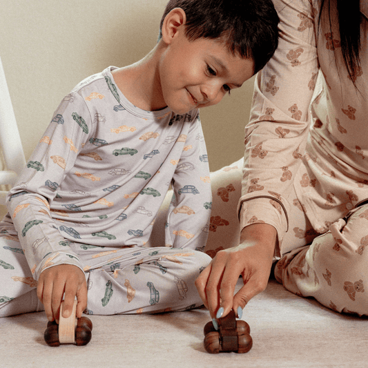 Vintage Vroom Toddler Pajama Set
