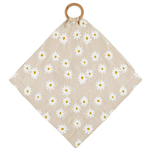 Mini Blankie Teether Daisy