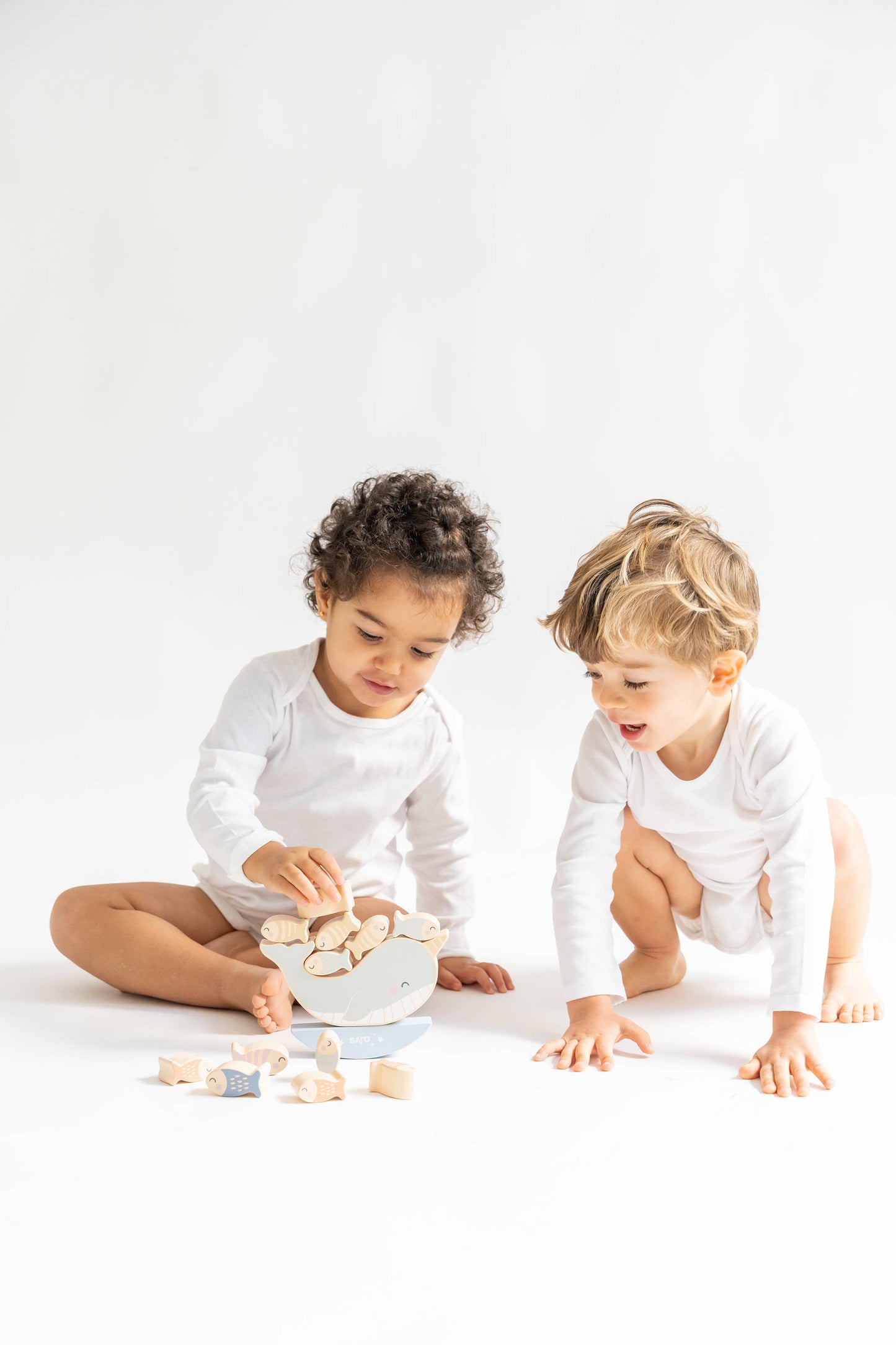 Sea Life Seesaw Stacking Toy