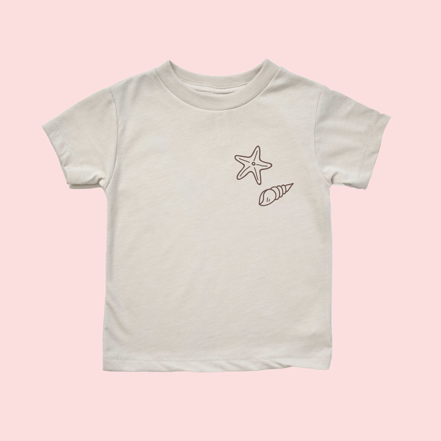 The Ocean is Calling Seashells Tee