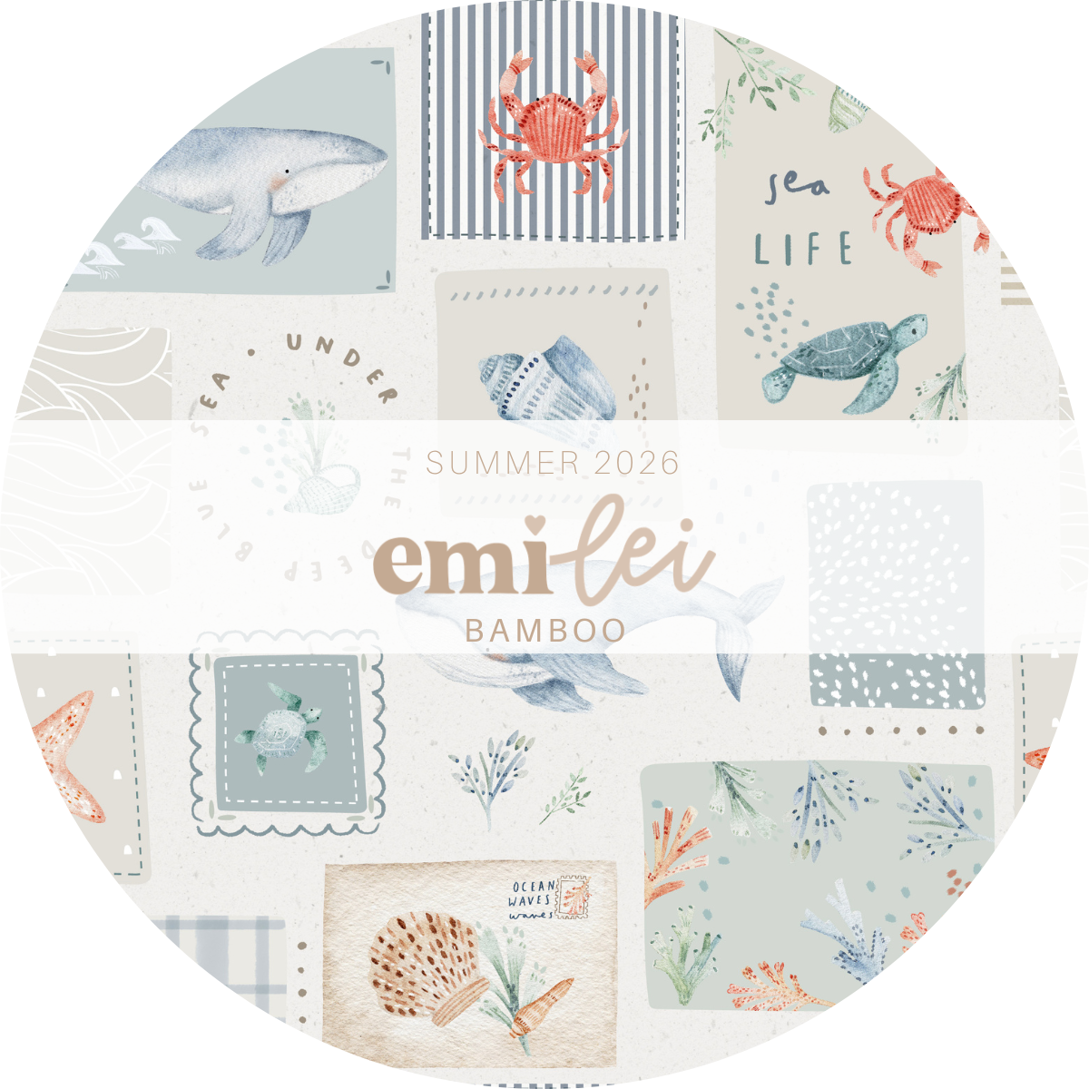 Sea Life Bamboo Set