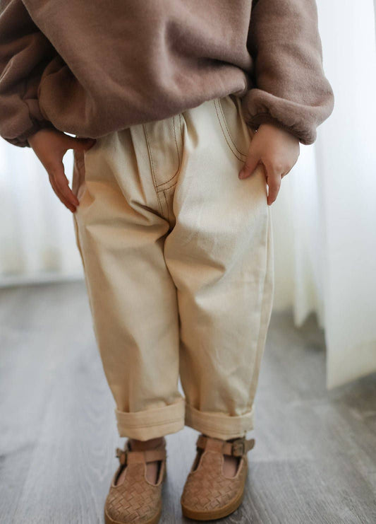 Logan Soft Denim Pants: Artic Ice