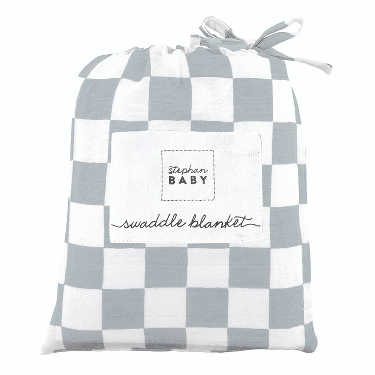 Checkerboard Swaddle Blanket