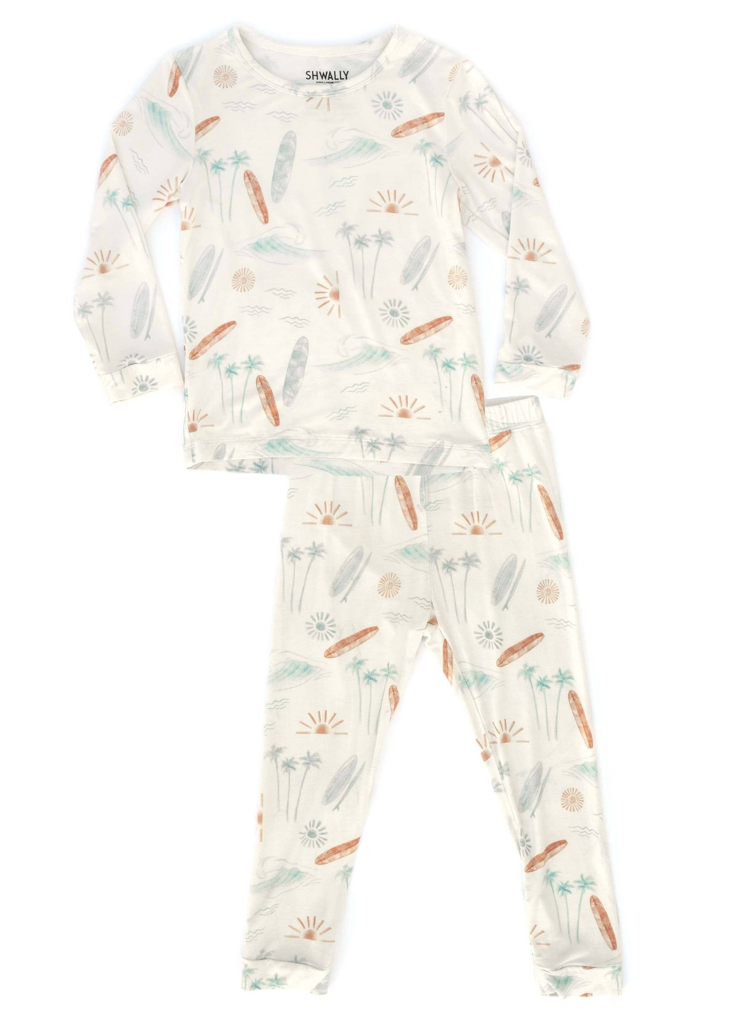 Shwally Bamboo Surf 2 Piece Sleepwear