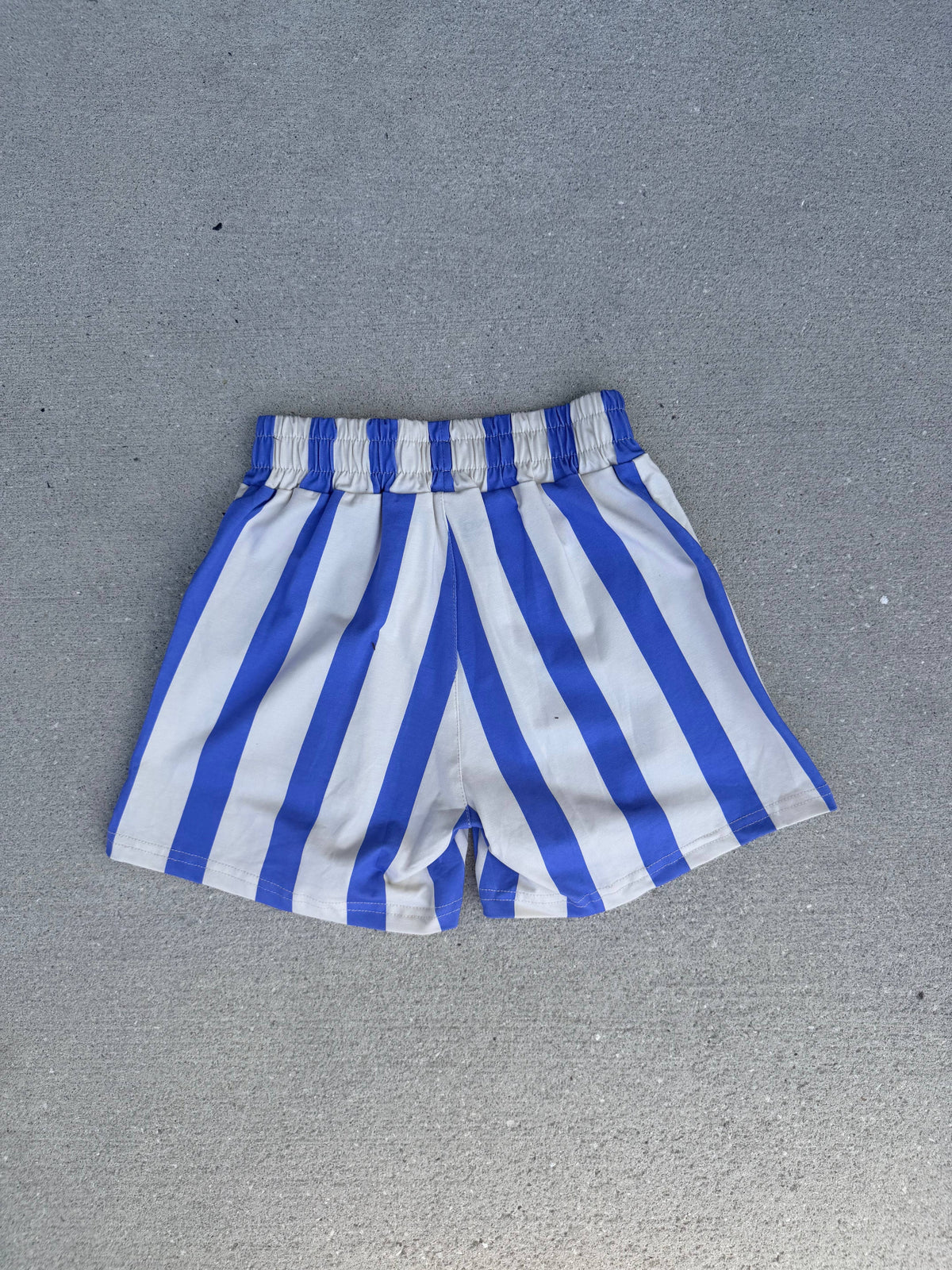 Bambino Blue Stripe Shorts