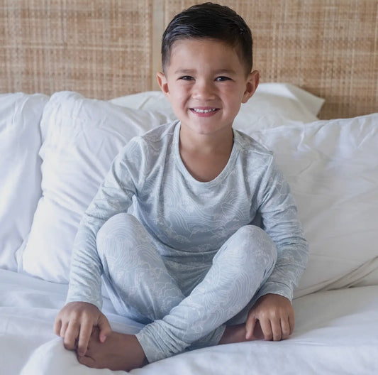 Shwally Bamboo Waves 2 Piece Sleepwear