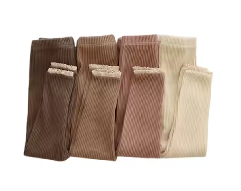 Lace Trimmed Leggings