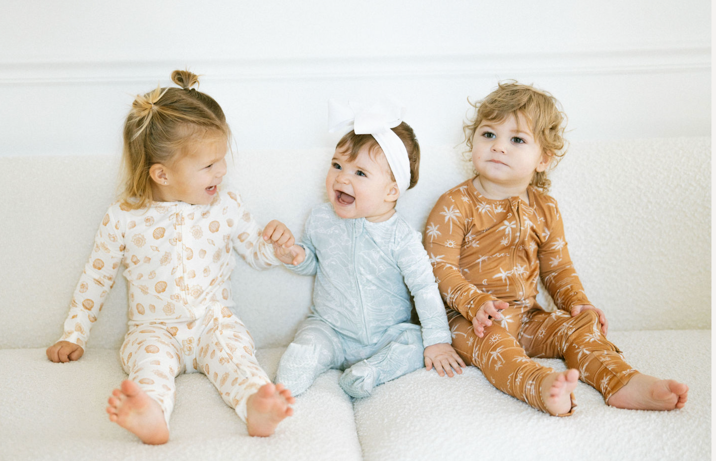 Shwally Palm Camel Bamboo Romper