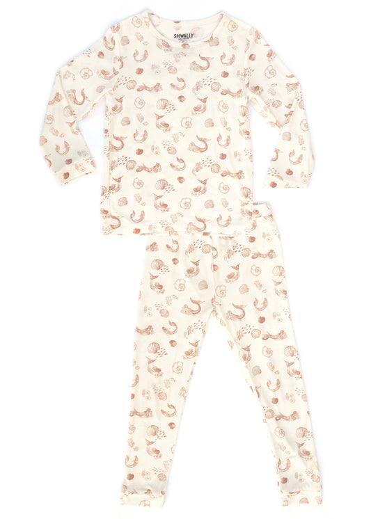 Shwally Mermaid Bamboo 2 Piece Sleepwear