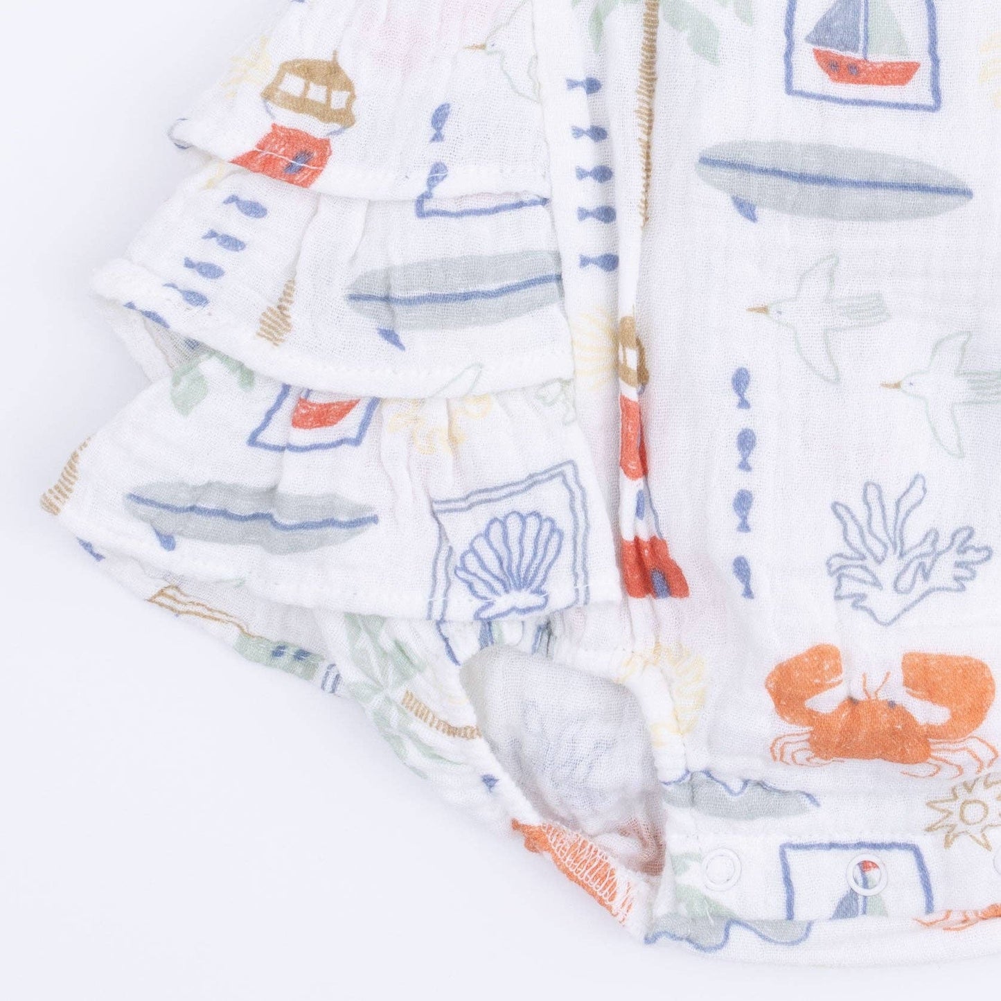 Club Mediterranean Ruffle Sunsuit