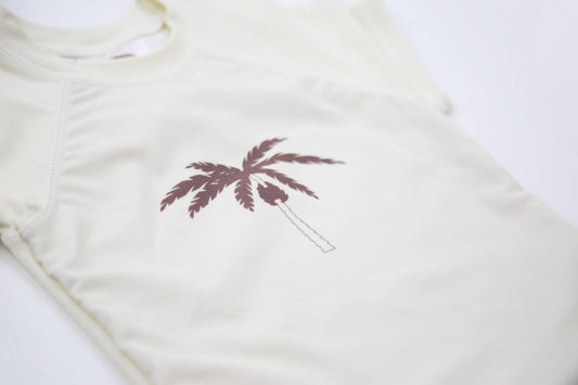 Short Sleeve Rashguard - Palm Tree