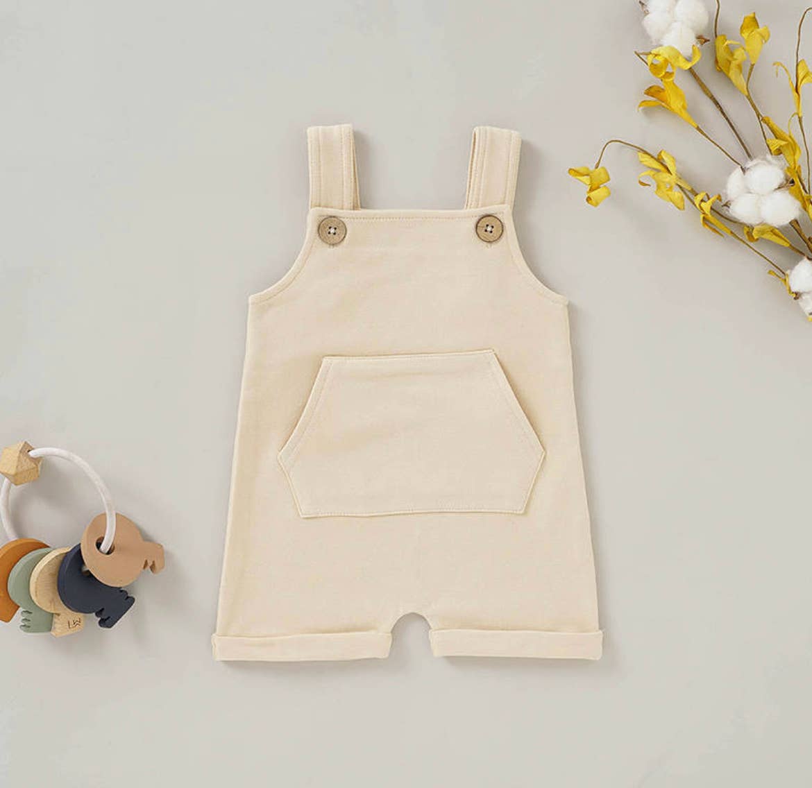 French Terry Overalls
