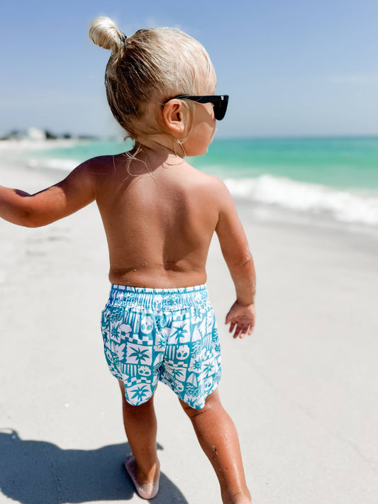 Tidal Wave Swim Trunks