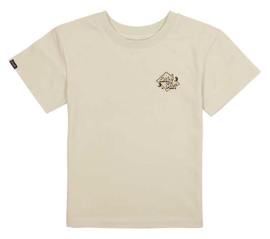 BINKY BRO Kani Rock Surf T-Shirt: Light Green