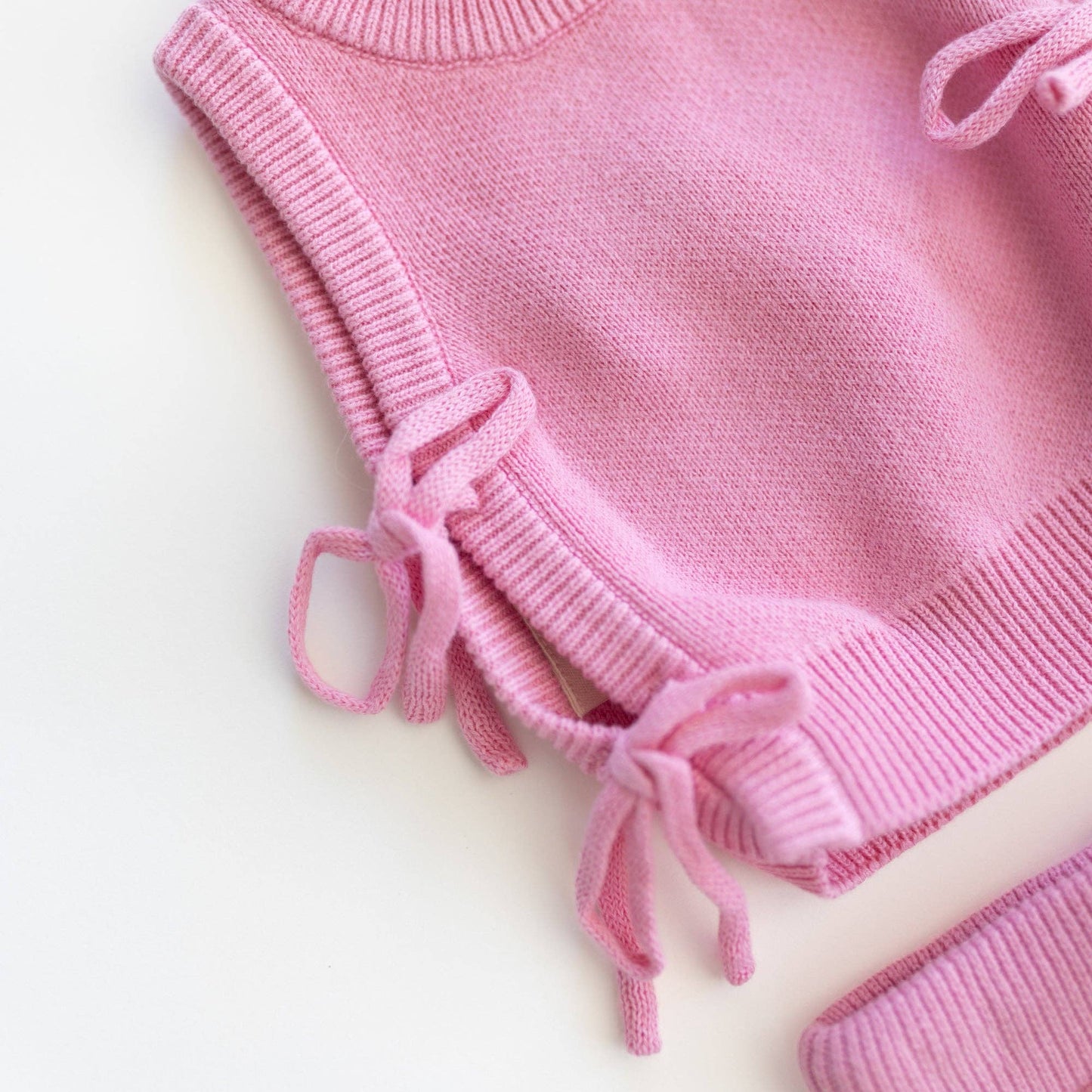 Lila Knit Set: Bubblegum