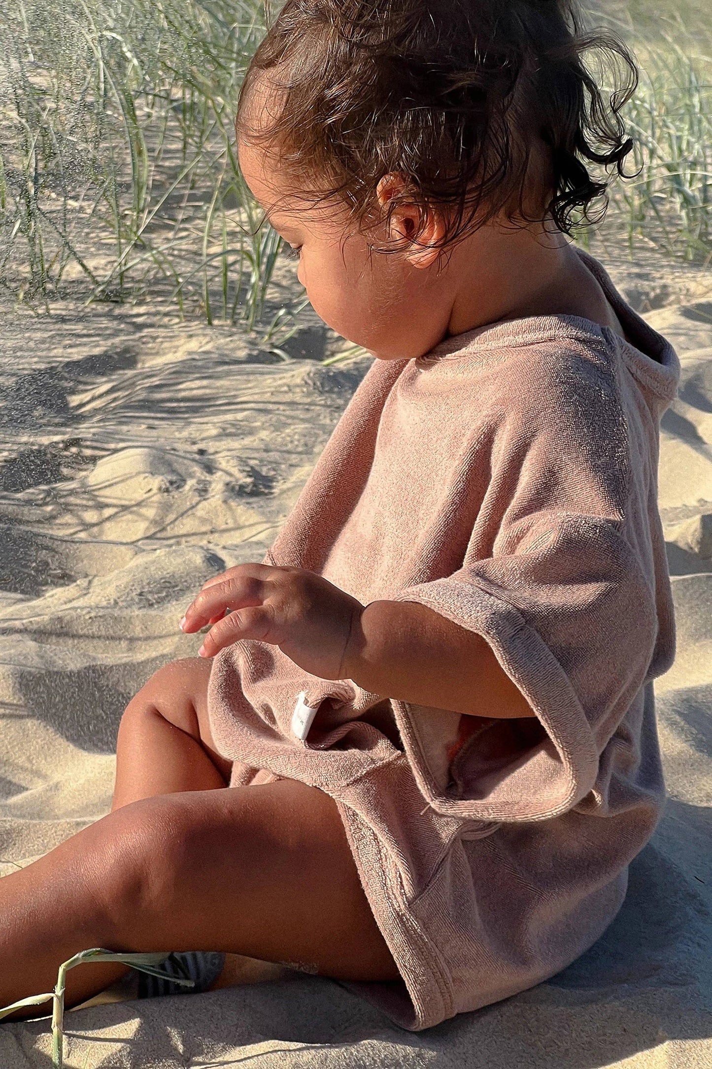 Latte Mini Terry Romper