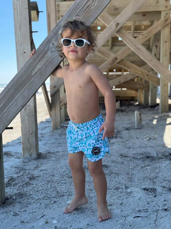 Tidal Wave Swim Trunks