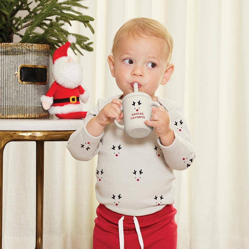 Silicone Sippy Cup - Santa's Favorite