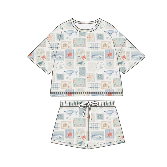 Sea Life Bamboo Set