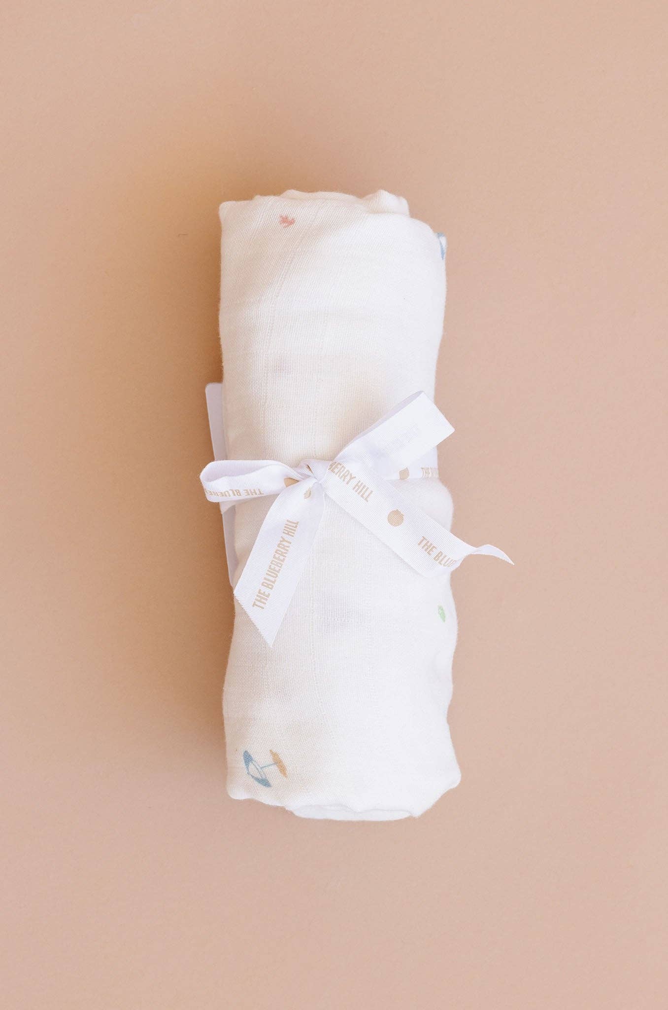 Organic Sand Castle Muslin Swaddle