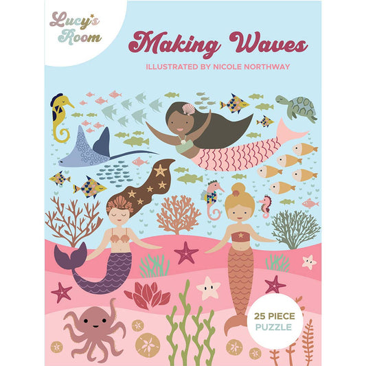 Making Waves Mermaids Ocean Puzzle Kids Toy