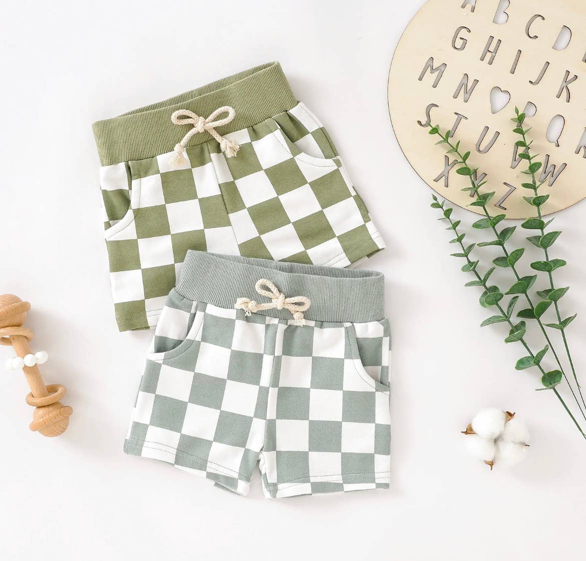 Checkerboard Shorties