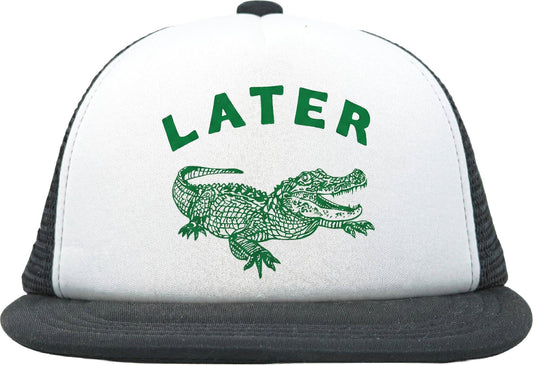 Later Alligator Trucker Hat