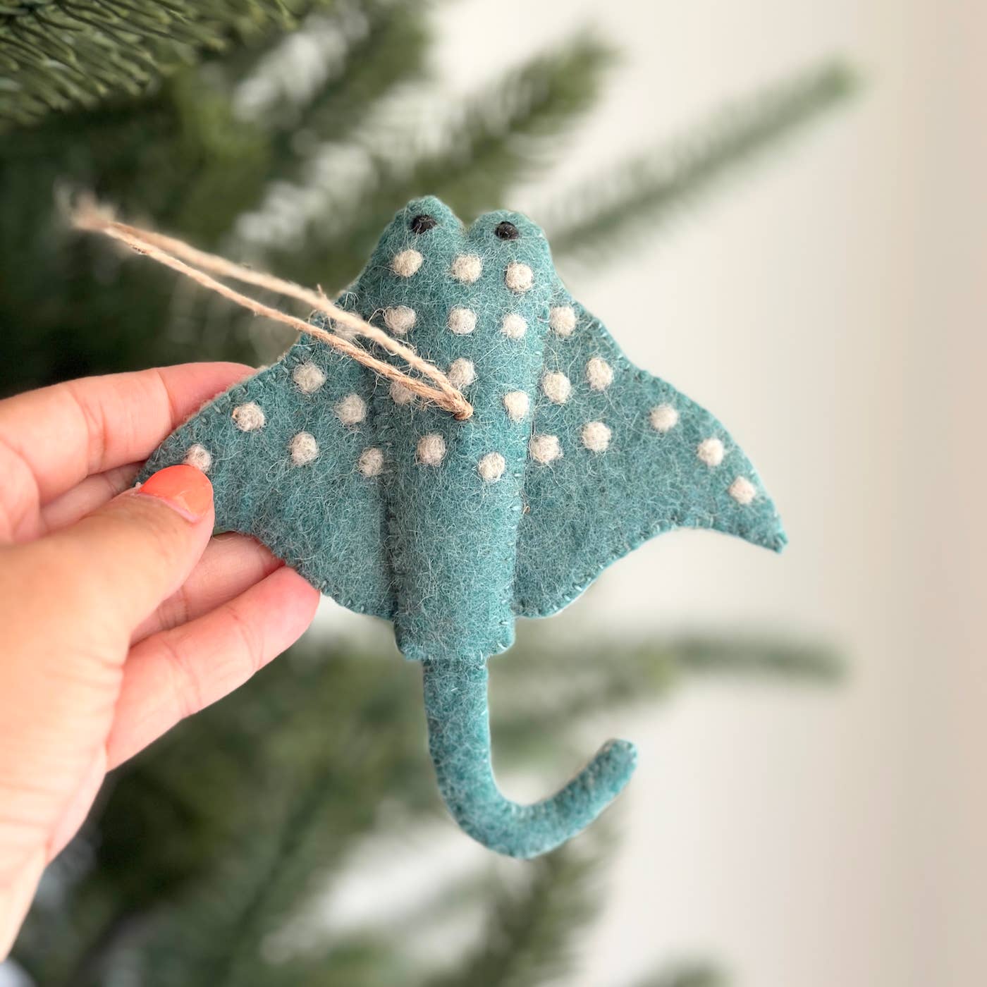Felt Sea Creature Ornament: Baby Shark
