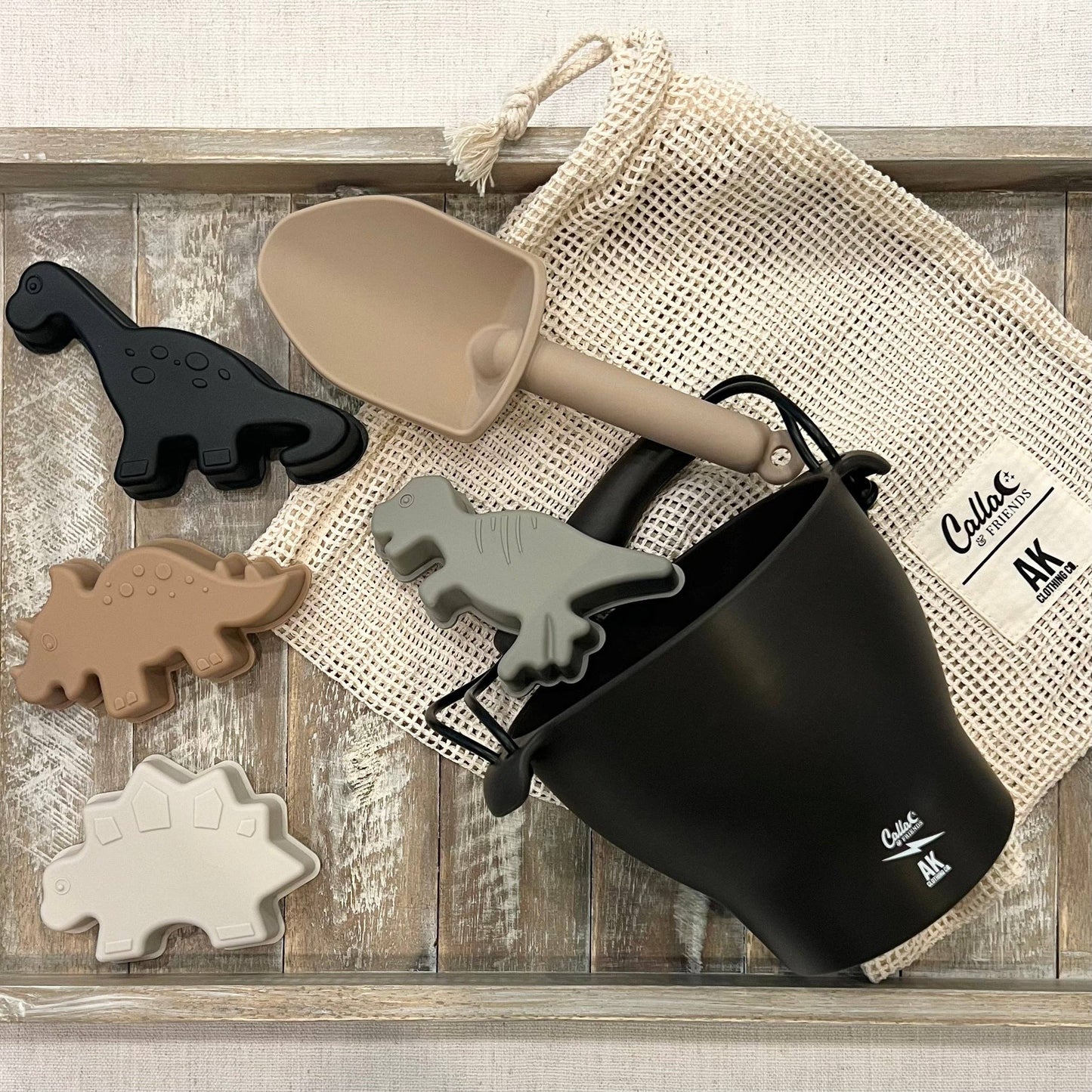 AK x C&F Dino Silicone Beach Toy Set