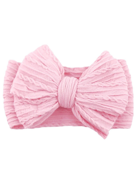 Cable Bow, Ballerina Pink