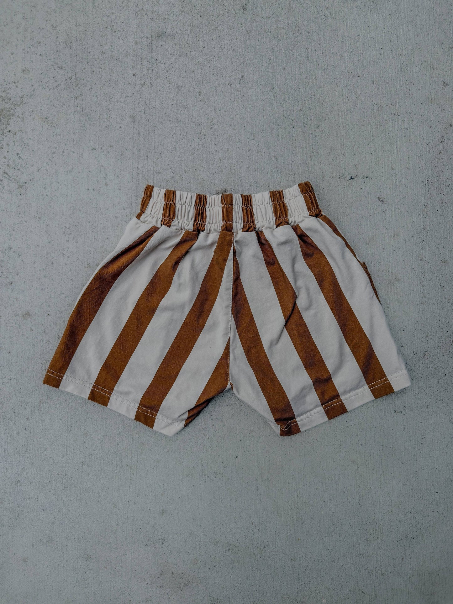 Bambino Brown Stripe Short
