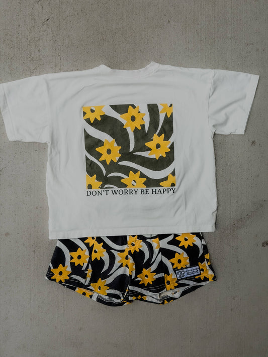 Flower Palm Short