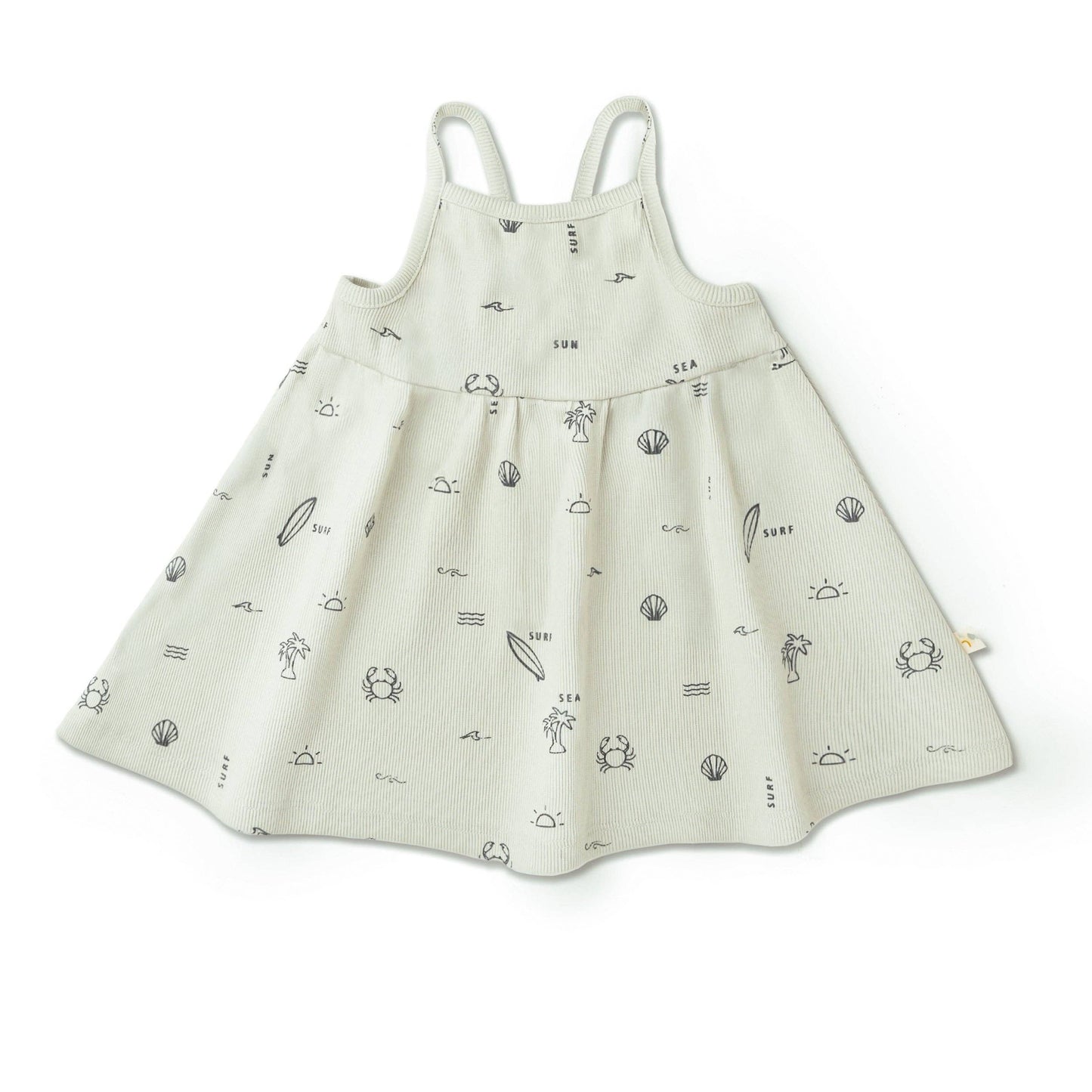 Crabby Surf Organic Tie Back Strap Dress