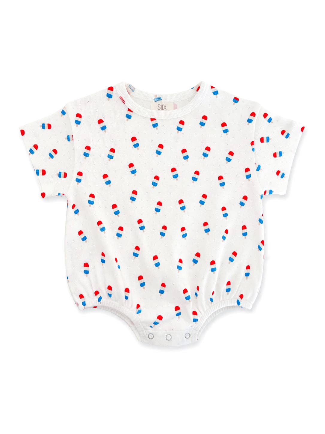 Popsicle T-shirt Pointelle Bubble