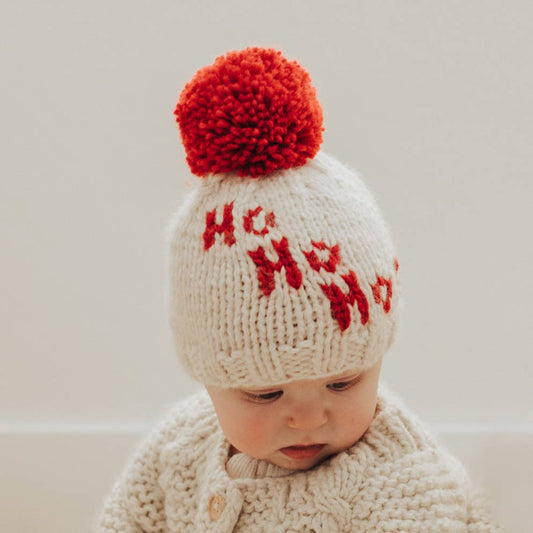 Ho Ho Ho! Hand Knit Beanie