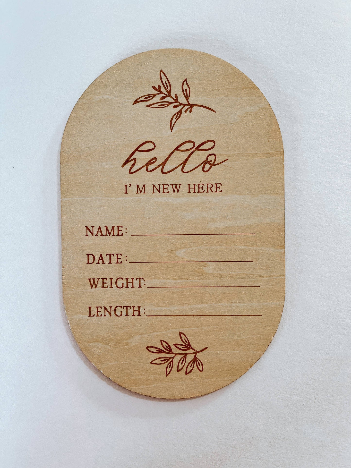 “Hello I’m New Here” Announcement Disc